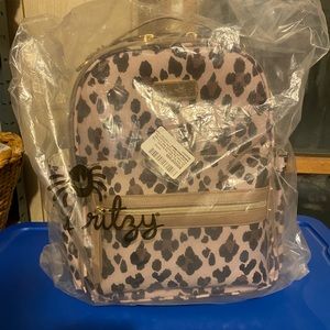 Itzy Ritzy Leopard Mini Diaper Bag NWT